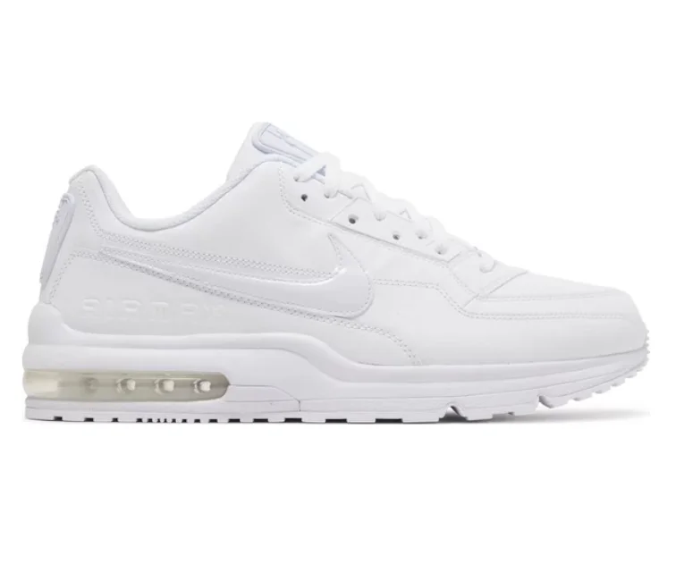 Men's basketball sneakers with ankle supportMen's Nike Air Max LTD 3 (Triple White) Men's basketball sneakers with ankle supportMen's Nike Air Max LTD 3 (Triple White)
