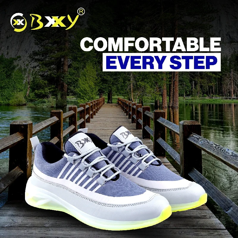 Men's sneaker boots with a mid - ankle heightBxxy's Comfortable Walking Sports Shoes Men's sneaker boots with a mid - ankle heightBxxy's Comfortable Walking Sports Shoes