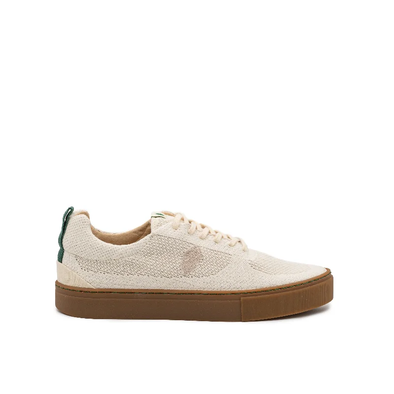 Men's shock - absorbing trail running sneakersVegan sneaker off white DAV001