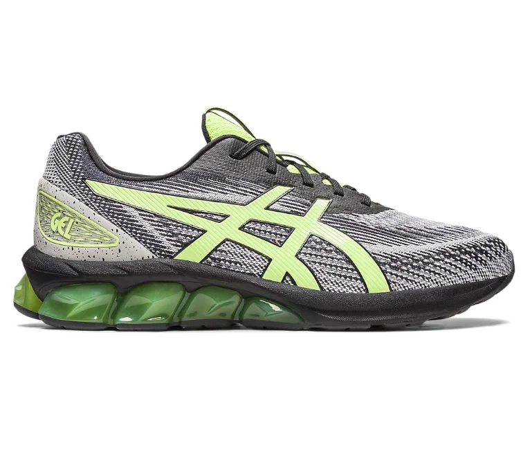Men's multi - colored sneakers with a gradient effectMen's Asics Gel-Quantum 180 7 (Black/Lime Green) Men's multi - colored sneakers with a gradient effectMen's Asics Gel-Quantum 180 7 (Black/Lime Green)