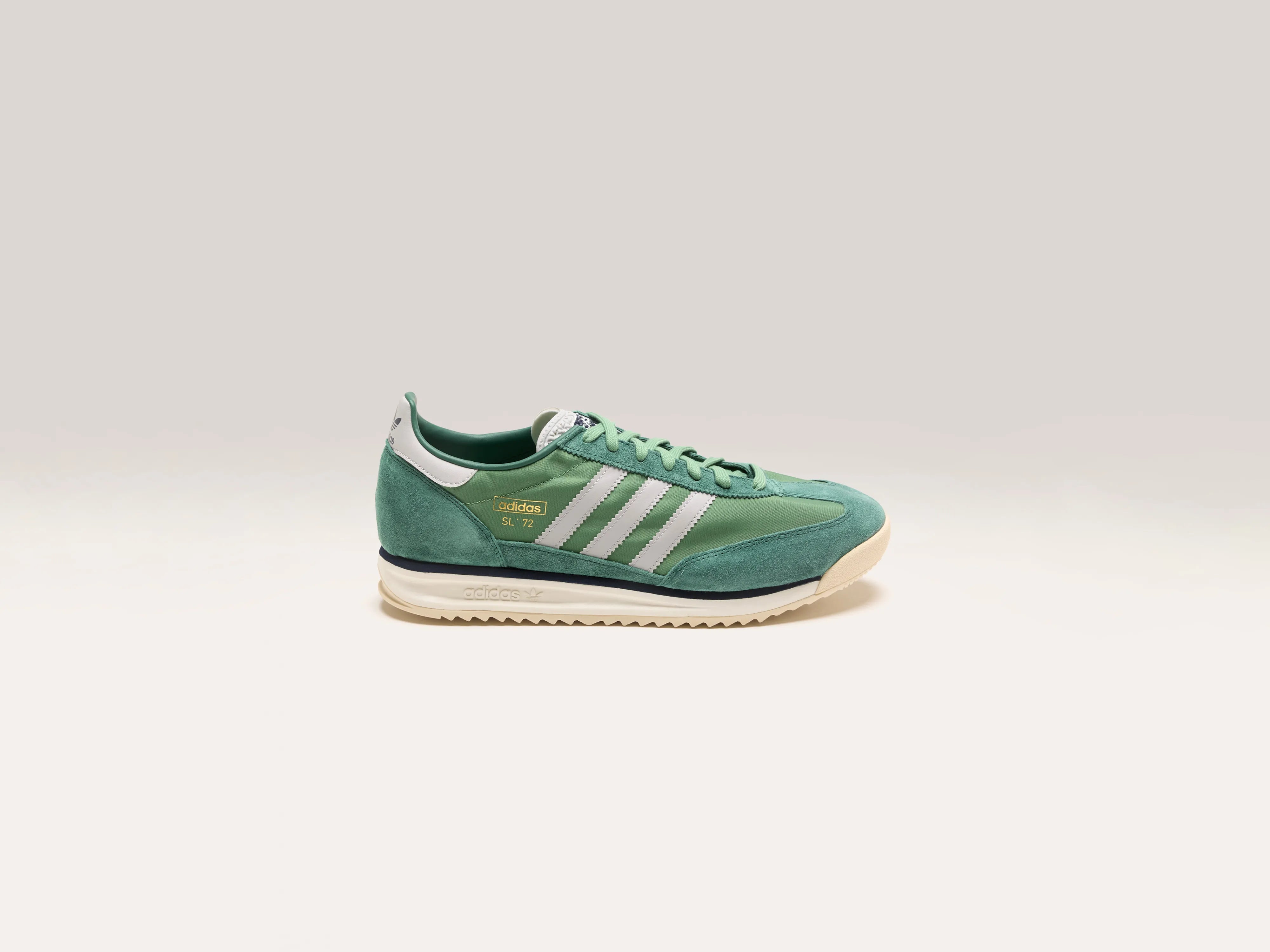 Men's low - top canvas sneakers with a floral printSL 72 RS for Men (242 / M / GREEN)