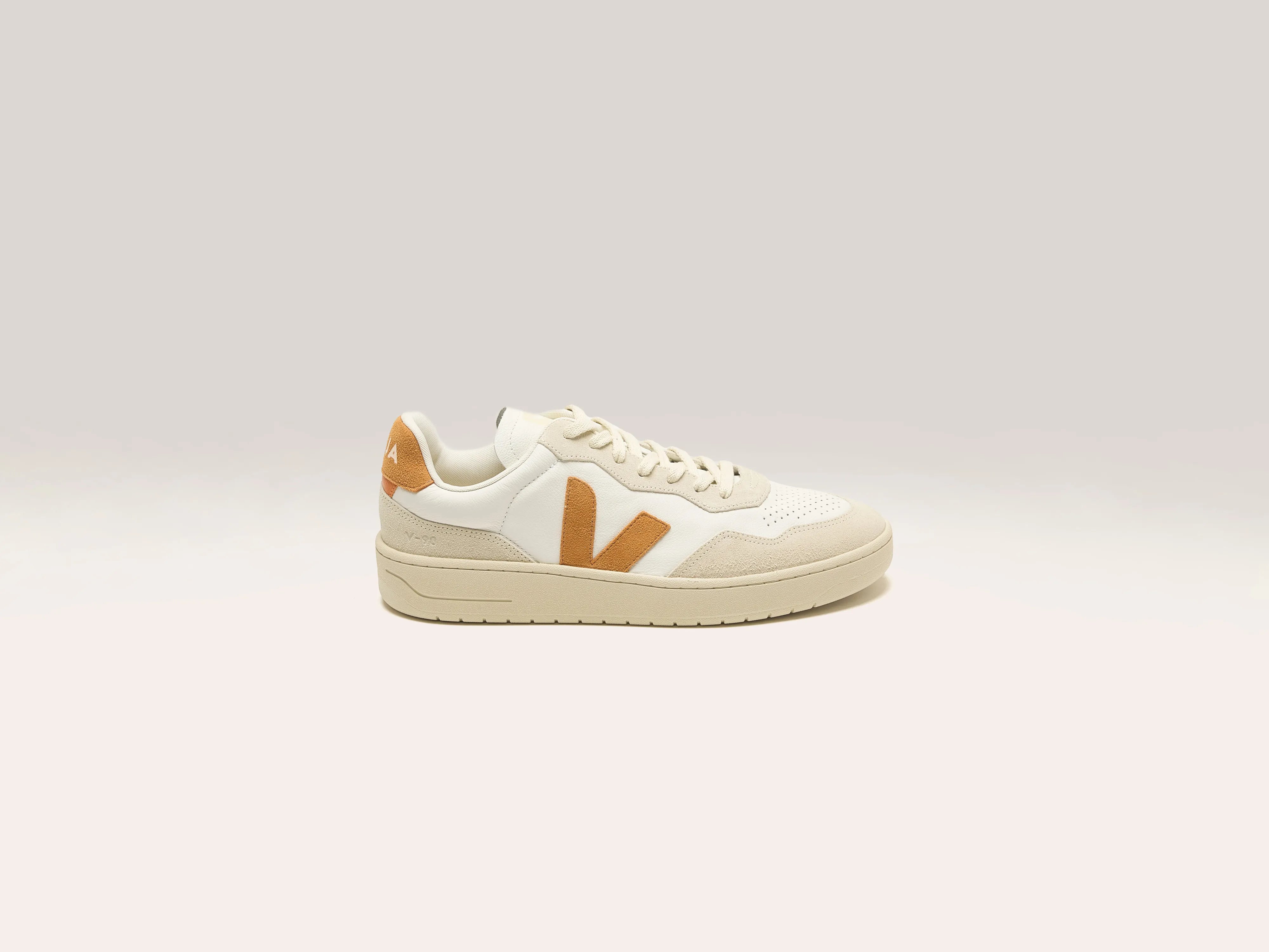 Men's minimalist sneakers with a simple designV-90 Leather for Men (242 / M / ORANGE) Men's minimalist sneakers with a simple designV-90 Leather for Men (242 / M / ORANGE)