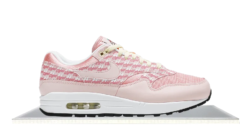 Men's low - top canvas sneakers with a floral printAir Max 1 Strawberry Lemonade (2020) Men's low - top canvas sneakers with a floral printAir Max 1 Strawberry Lemonade (2020)