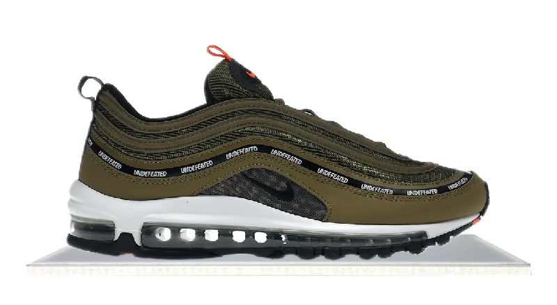 Men's low - profile tennis sneakers for a sleek lookAir Max 97 Undefeated Black Militia Green (2020)