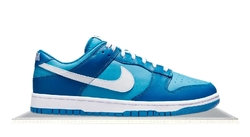 Men's skateboarding sneakers with a vulcanized soleDunk Low Dark Marina Blue