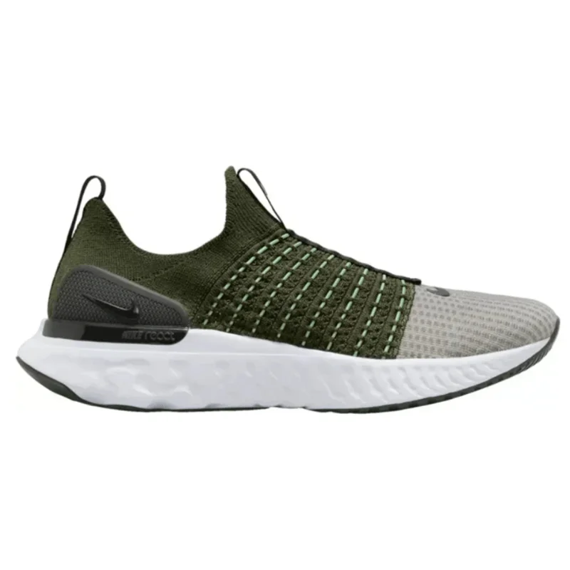 Men's chunky - sole sneakers for a trendy lookMen’s Nike React Phantom FK 2 ‘Rough Green/Yellow Strike’ (Olive Green) Men's chunky - sole sneakers for a trendy lookMen’s Nike React Phantom FK 2 ‘Rough Green/Yellow Strike’ (Olive Green)