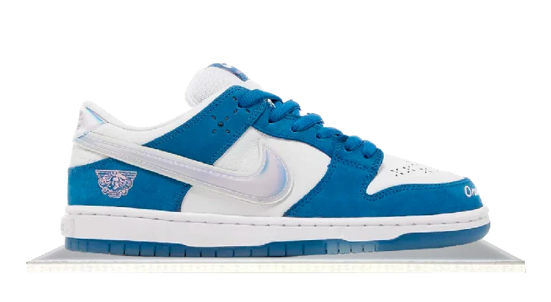 Men's skateboarding sneakers with a vulcanized soleSB Dunk Low Born x Raised 'One Block At A Time'