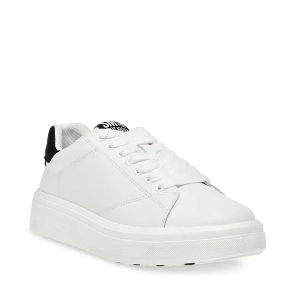 Men's hiking sneakers with a high - traction soleRYLEIGH WHITE BLACK