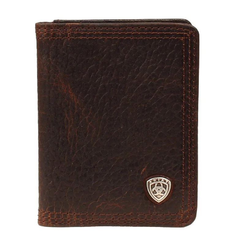 Men's western boots with a suede shaft and a leather soleAriat Bifold Flip Shield Small Wallet Men's western boots with a suede shaft and a leather soleAriat Bifold Flip Shield Small Wallet