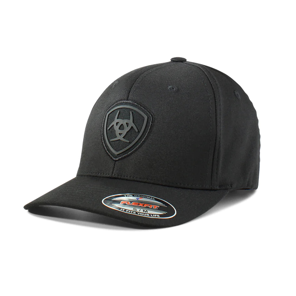 Men's western boots with a leather - wrapped heel and a smooth finishAriat Logo Patch Cap Men's western boots with a leather - wrapped heel and a smooth finishAriat Logo Patch Cap