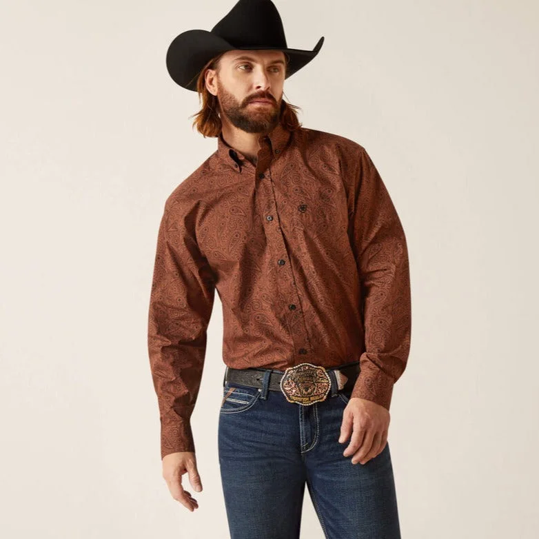 Men's genuine leather western boots with a snake - skin inlayAriat Men's Nicky Classic Fit Long Sleeve Western Button Down Shirt Men's genuine leather western boots with a snake - skin inlayAriat Men's Nicky Classic Fit Long Sleeve Western Button Down Shirt