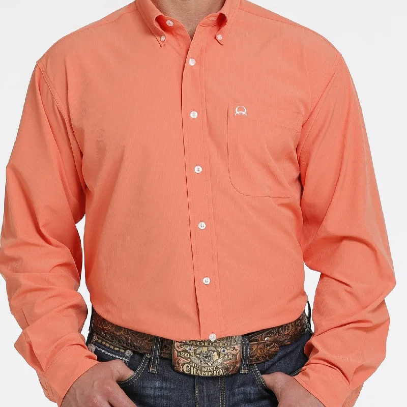 Men's western boots with a leather - wrapped heel and a smooth finishCinch Men's Classic Fit Arenaflex Coral Long Sleeve Western Shirt Men's western boots with a leather - wrapped heel and a smooth finishCinch Men's Classic Fit Arenaflex Coral Long Sleeve Western Shirt