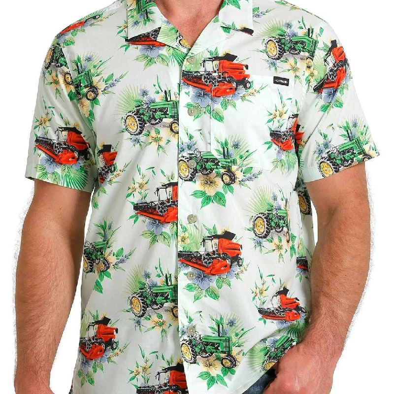 Men's western boots with a leather lining and a padded insoleCinch Men's Hawaiian Tractor Short Sleeve Camp Shirt Men's western boots with a leather lining and a padded insoleCinch Men's Hawaiian Tractor Short Sleeve Camp Shirt