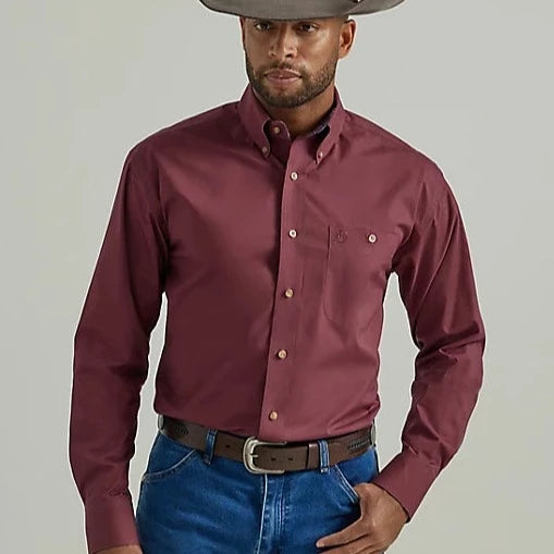 Men's genuine leather western boots with a snake - skin inlayWrangler Men's George Strait Long Sleeve One Pocket Button Down Solid Shirt- Violet Wine Men's genuine leather western boots with a snake - skin inlayWrangler Men's George Strait Long Sleeve One Pocket Button Down Solid Shirt- Violet Wine