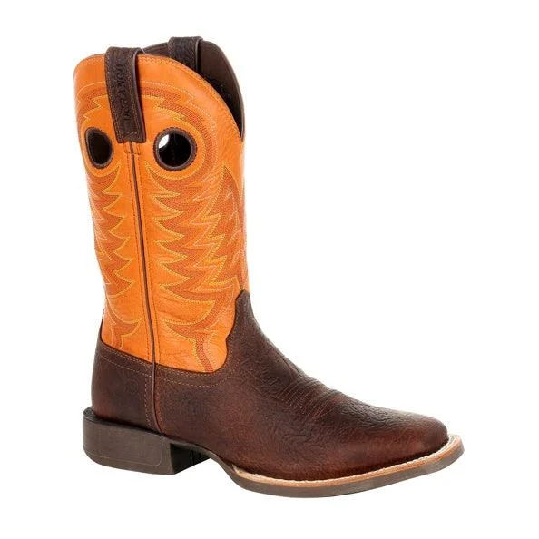 Men's western boots with a decorative concho belt and buckleDurango Rebel Men's Pro Orange Western Boot DDB0230 Men's western boots with a decorative concho belt and buckleDurango Rebel Men's Pro Orange Western Boot DDB0230
