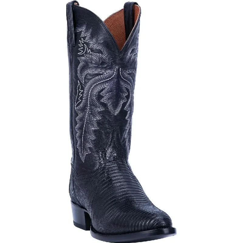 Men's western boots with a decorative inlay on the toe and heelDan Post Men’s Winston Lizard Boot DP3050R Men's western boots with a decorative inlay on the toe and heelDan Post Men’s Winston Lizard Boot DP3050R