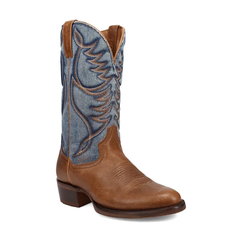 Men's western boots with a decorative concho belt and buckleDan Post Men's Bullock Leather Boot DP3315 Men's western boots with a decorative concho belt and buckleDan Post Men's Bullock Leather Boot DP3315