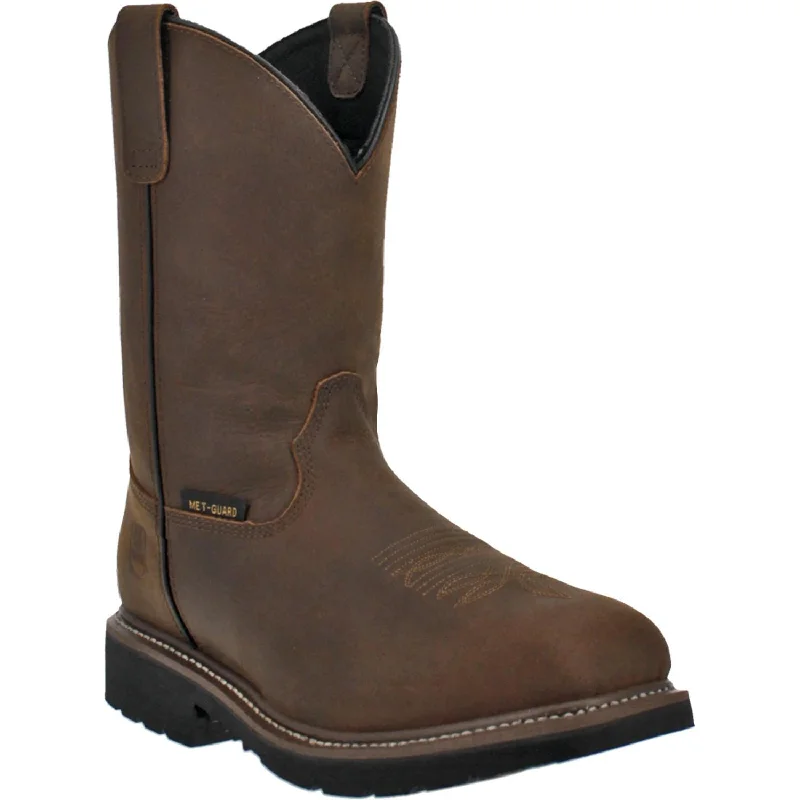 Men's western boots in a rich brown or black leatherDan Post Men’s Joist-Internal Met Guard Composite Toe DP45371 Men's western boots in a rich brown or black leatherDan Post Men’s Joist-Internal Met Guard Composite Toe DP45371
