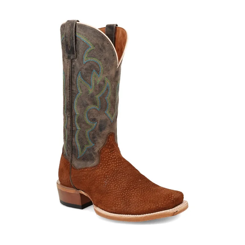 Men's western boots with a leather sole and a heel guardDan Post Men's Cappy Carpincho Boot DP5023 Men's western boots with a leather sole and a heel guardDan Post Men's Cappy Carpincho Boot DP5023