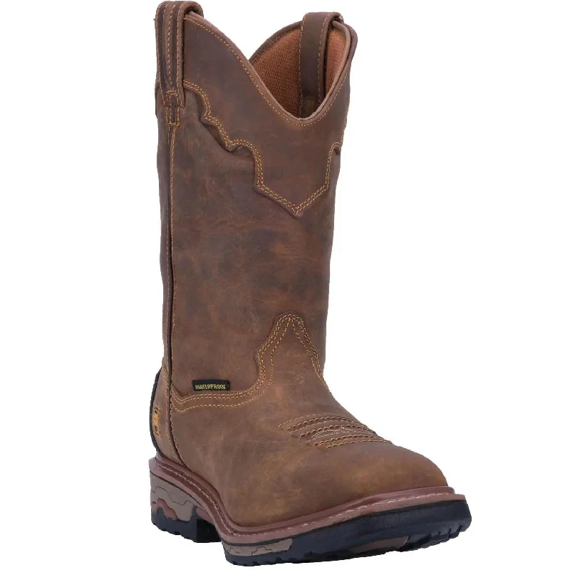 Men's western boots with a concho - studded strap and a pointed toeDan Post Men’s Blayde Waterproof Leather Boot DP69402 Men's western boots with a concho - studded strap and a pointed toeDan Post Men’s Blayde Waterproof Leather Boot DP69402