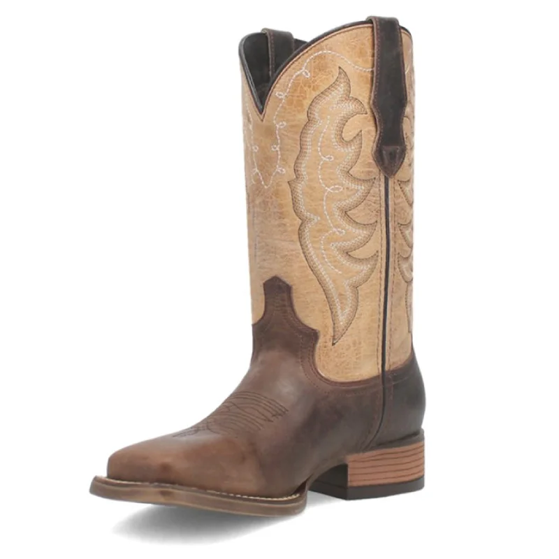 Men's western boots with a tooled leather design on the shaftDan Post Women's Broad Square Toe Boot Men's western boots with a tooled leather design on the shaftDan Post Women's Broad Square Toe Boot