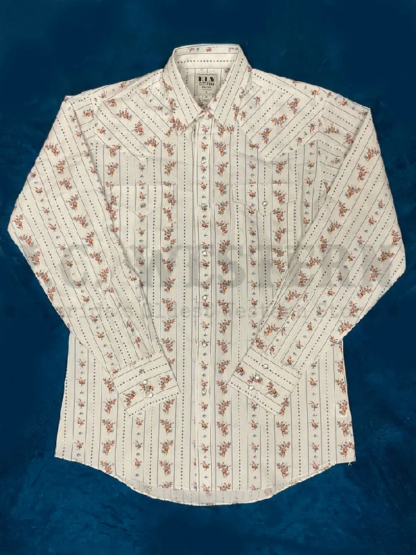 Men's western boots with a silver - toned hardware and accentsEly Cattleman 2027095-WH Mens Long Sleeve Snap Shirt White Men's western boots with a silver - toned hardware and accentsEly Cattleman 2027095-WH Mens Long Sleeve Snap Shirt White