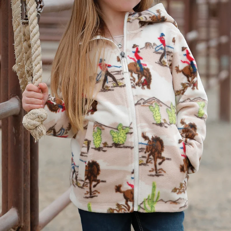 Men's western boots with a rubber sole for traction on various surfacesCruel Girl Fleece Cowboy Jacket