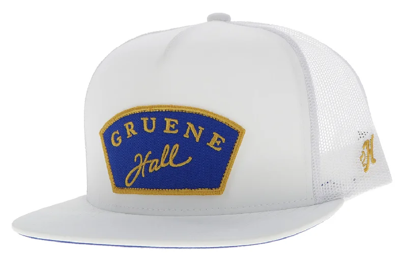Men's western boots with a traditional western boot silhouette and a polished shineHooey Gruene Hall White Patch Cap Men's western boots with a traditional western boot silhouette and a polished shineHooey Gruene Hall White Patch Cap