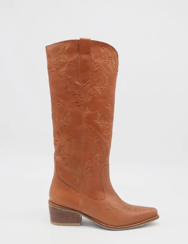 Men's western boots with a decorative concho belt and bucklePRE-ORDER (SHIPS BY 11/25/24) Jolene western cowboy boots in tan leather women's shoes Men's western boots with a decorative concho belt and bucklePRE-ORDER (SHIPS BY 11/25/24) Jolene western cowboy boots in tan leather women's shoes