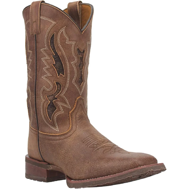 Men's western boots in a rich brown or black leatherLaredo Men's Martie Leather Boot 7952 Men's western boots in a rich brown or black leatherLaredo Men's Martie Leather Boot 7952
