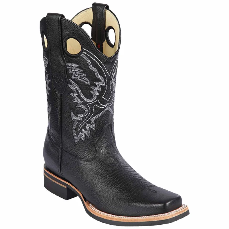 Alligator - embossed men's western boots for a bold statementMen's Los Altos Genuine Leather Rodeo Square Toe Boots 8122705 Alligator - embossed men's western boots for a bold statementMen's Los Altos Genuine Leather Rodeo Square Toe Boots 8122705