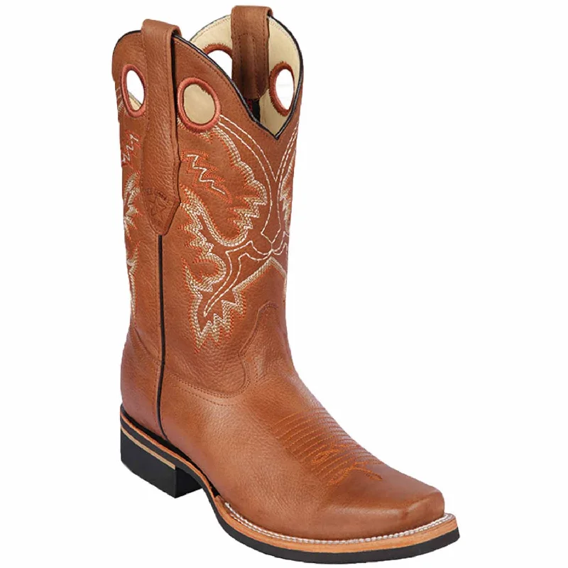 Men's western boots with a silver - toned hardware and accentsMen's Los Altos Genuine Leather Rodeo Square Toe Boots 8132751 Men's western boots with a silver - toned hardware and accentsMen's Los Altos Genuine Leather Rodeo Square Toe Boots 8132751