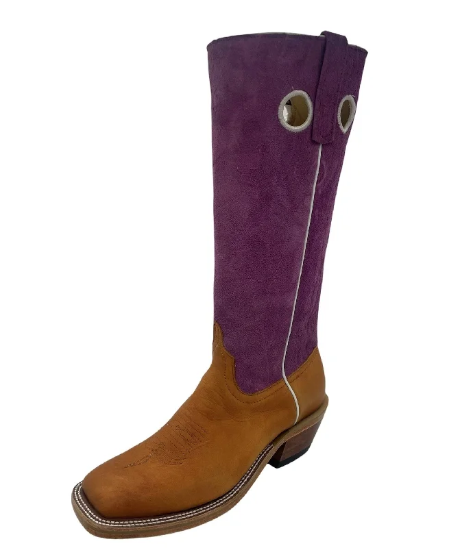 Men's western boots with a tooled leather design on the shaftAnderson Bean Exclusive Naked Deertan Men's Boot Men's western boots with a tooled leather design on the shaftAnderson Bean Exclusive Naked Deertan Men's Boot