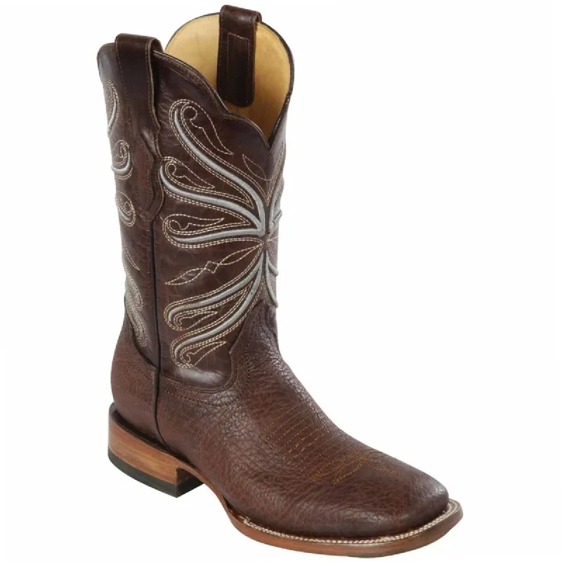 Men's western boots with a distressed leather finish for a rugged lookMen's Quincy Wide Square Toe Boot Q8223107 Men's western boots with a distressed leather finish for a rugged lookMen's Quincy Wide Square Toe Boot Q8223107