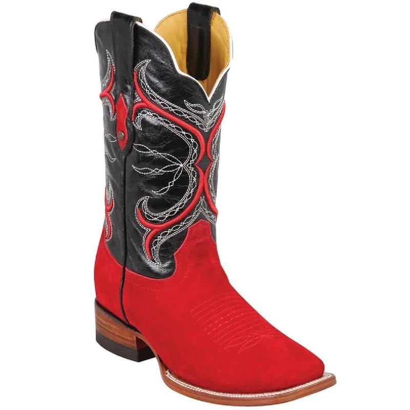 Men's western boots with a leather - wrapped heel and a smooth finishMen's Quincy Wide Square Toe Boot Q8226312 Men's western boots with a leather - wrapped heel and a smooth finishMen's Quincy Wide Square Toe Boot Q8226312