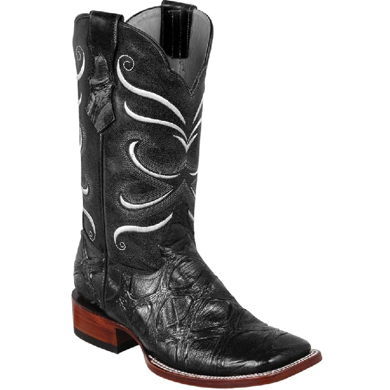 Men's western boots with a leather sole and a heel guardMen's Quincy Wide Square Toe Boot Q822A1005 Men's western boots with a leather sole and a heel guardMen's Quincy Wide Square Toe Boot Q822A1005