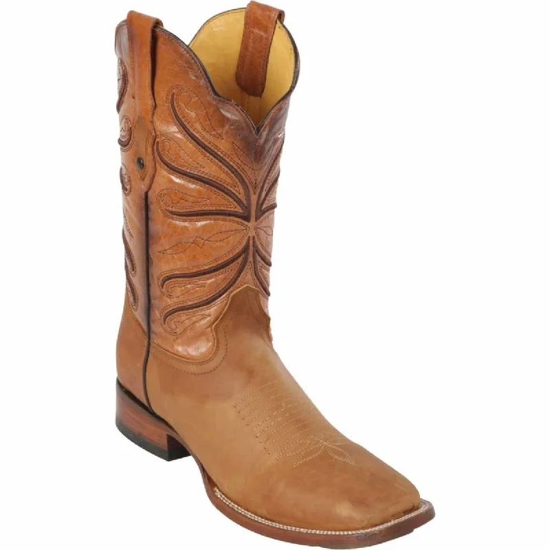 Western - style men's boots with intricate tooling and stitchingMen's Quincy Wide Square Toe Boot Q822A6251 Western - style men's boots with intricate tooling and stitchingMen's Quincy Wide Square Toe Boot Q822A6251