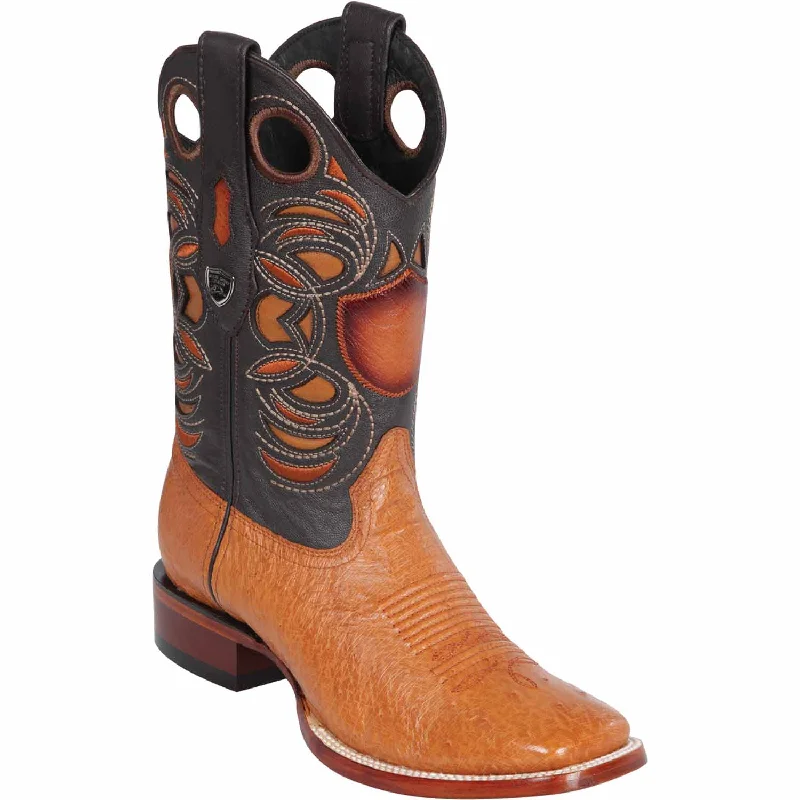 Men's western boots with a silver - toned hardware and accentsMen's Wild West Smooth Ostrich Ranch Toe Boot 28249751 Men's western boots with a silver - toned hardware and accentsMen's Wild West Smooth Ostrich Ranch Toe Boot 28249751