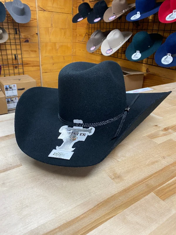 Men's western boots with a decorative concho belt and buckleTwister | Black 3X Alpine Cowboy Hat Men's western boots with a decorative concho belt and buckleTwister | Black 3X Alpine Cowboy Hat