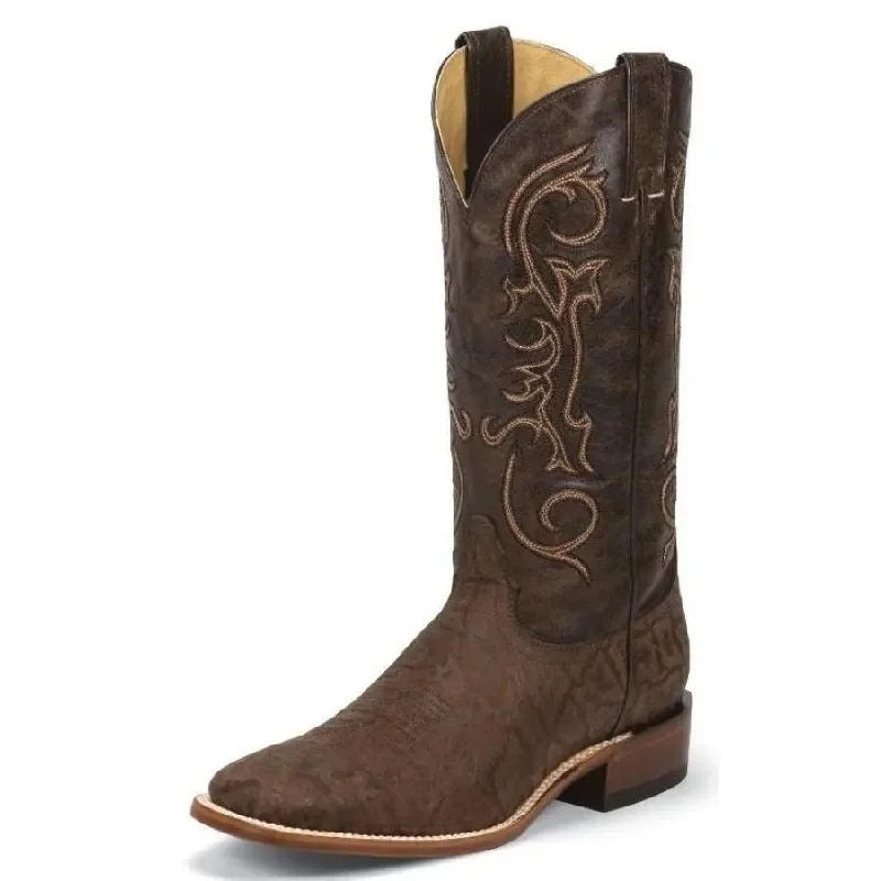 Men's western boots with a distressed leather finish for a rugged lookNocona Men's Classic Cowboy Boot- Square Toe-13 Inch NB4051 Men's western boots with a distressed leather finish for a rugged lookNocona Men's Classic Cowboy Boot- Square Toe-13 Inch NB4051