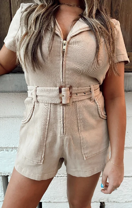 Men's western boots with a high - heeled design and a pointed toeOutlaw Romper ~ Tanline Men's western boots with a high - heeled design and a pointed toeOutlaw Romper ~ Tanline