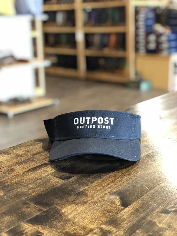 Men's western boots with a traditional western boot silhouette and a polished shineOutpost Visor Navy OS Men's western boots with a traditional western boot silhouette and a polished shineOutpost Visor Navy OS