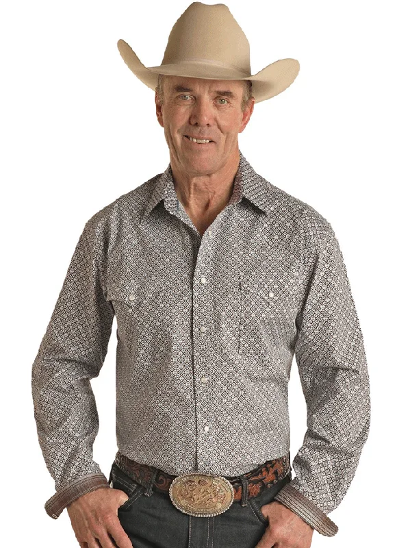 Men's western boots with a traditional western boot silhouette and a polished shinePanhandle RMN2S02812 Mens Long Sleeve Snap Western Shirt Brown Men's western boots with a traditional western boot silhouette and a polished shinePanhandle RMN2S02812 Mens Long Sleeve Snap Western Shirt Brown