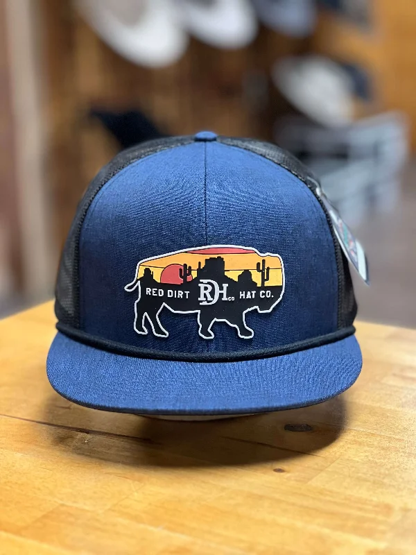 Men's western boots with a silver - toned hardware and accentsRed Dirt Hat Co. | Billboard Navy Cap Men's western boots with a silver - toned hardware and accentsRed Dirt Hat Co. | Billboard Navy Cap