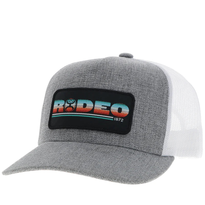Vintage - style men's western boots with a square toe and spur ledgeHooey Rodeo Serape Patch Cap Vintage - style men's western boots with a square toe and spur ledgeHooey Rodeo Serape Patch Cap