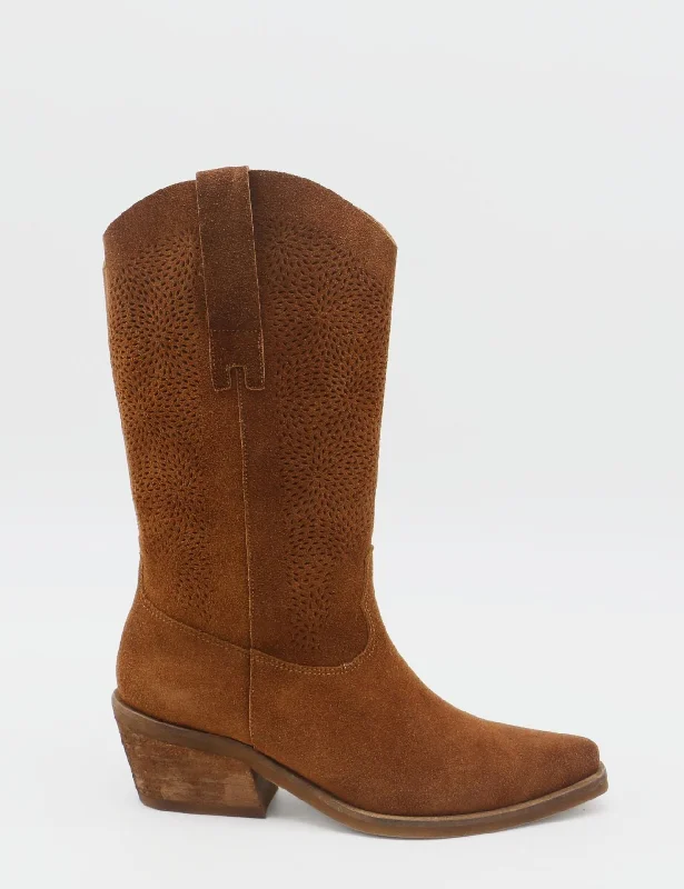 Men's western boots with a decorative concho belt and buckleSummerfest western cowboy boots in tan caramel suede leather womens shoes Men's western boots with a decorative concho belt and buckleSummerfest western cowboy boots in tan caramel suede leather womens shoes