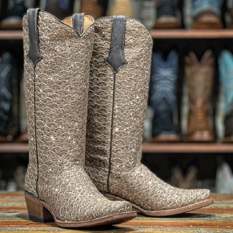 Men's western boots with a concho - studded strap and a pointed toeTanner Mark Women's Presely Leather Square Toe Boots Brown TML38004 Men's western boots with a concho - studded strap and a pointed toeTanner Mark Women's Presely Leather Square Toe Boots Brown TML38004