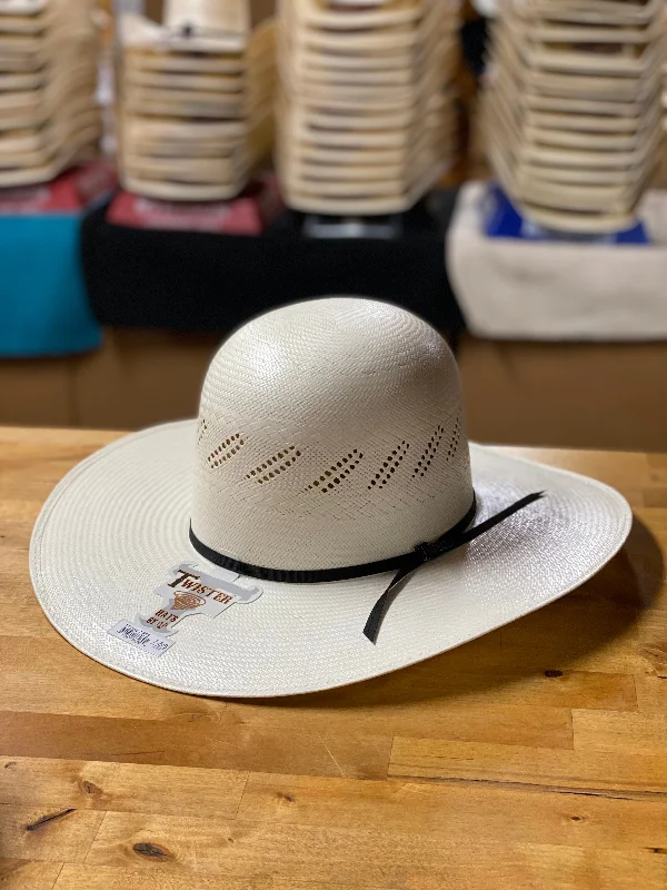 Men's western boots with a silver - toned hardware and accentsTwister | Open Crown 4 1/4" Diagnal-Vent Shantung Straw Hat Men's western boots with a silver - toned hardware and accentsTwister | Open Crown 4 1/4" Diagnal-Vent Shantung Straw Hat