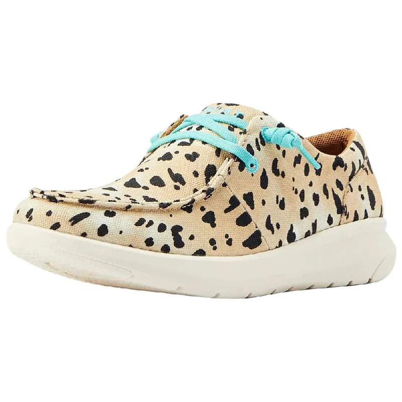Men's western boots with a high - heeled design and a pointed toeAriat Ladies' Washed Animal Print Hilo Men's western boots with a high - heeled design and a pointed toeAriat Ladies' Washed Animal Print Hilo