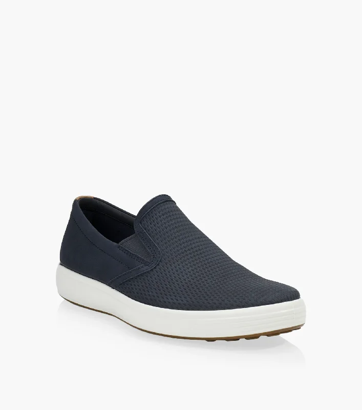 Loafers - style men's casual shoes for a relaxed vibeEcco Soft 7 430004 Marine Men's Loafers - style men's casual shoes for a relaxed vibeEcco Soft 7 430004 Marine Men's